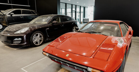 Ferrari Porsche carrosserie Cyjade Perpignan