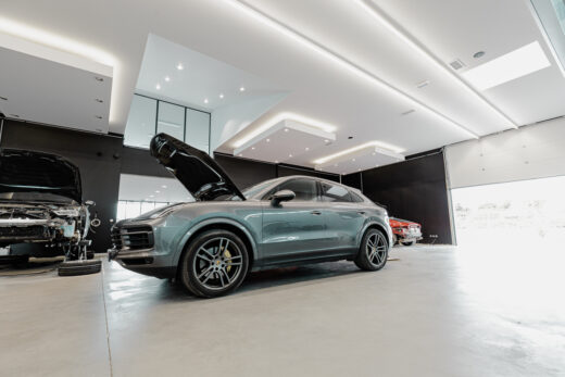Porsche Italie carrosserie Cyjade Perpignan